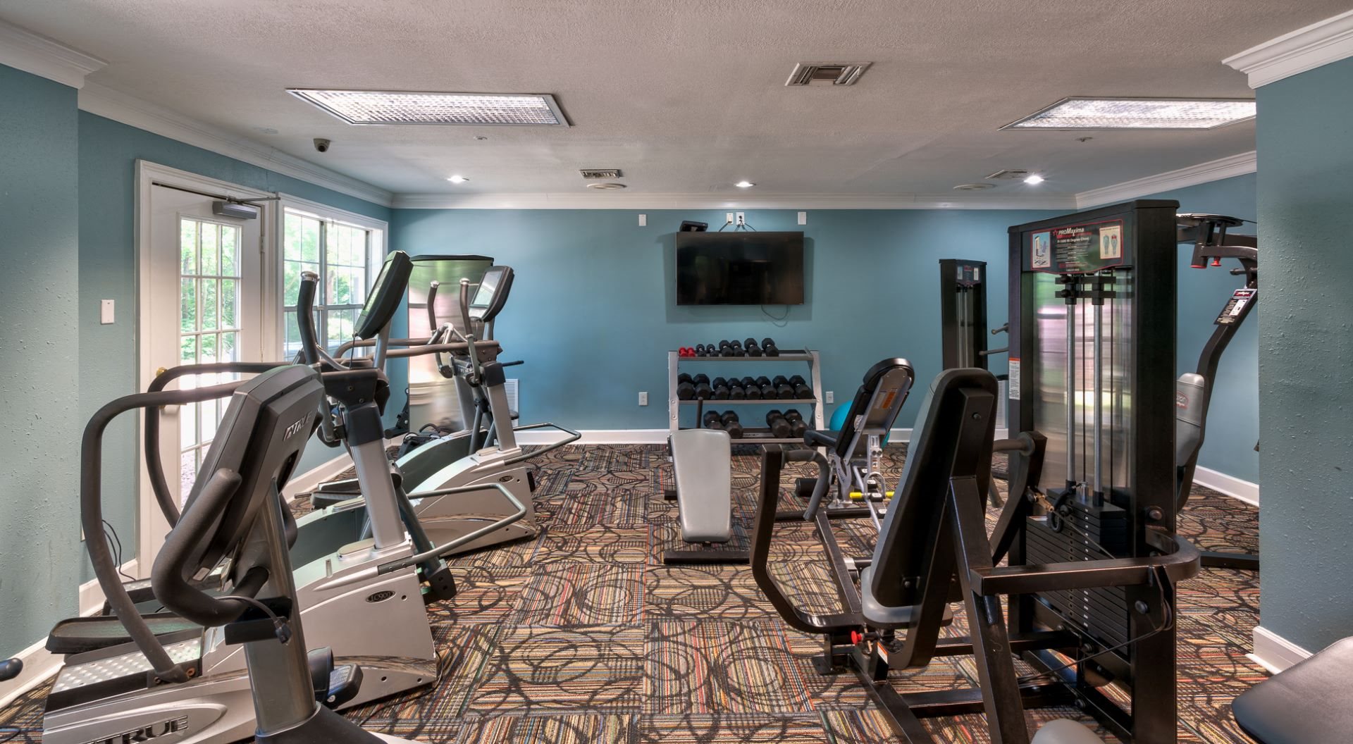 Amenities Berkshires at Lenox Park fitness center